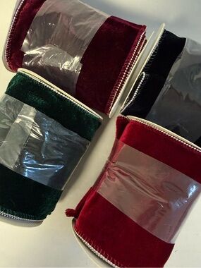 JAS 4 Velvet Ribbon Assortment NWT
